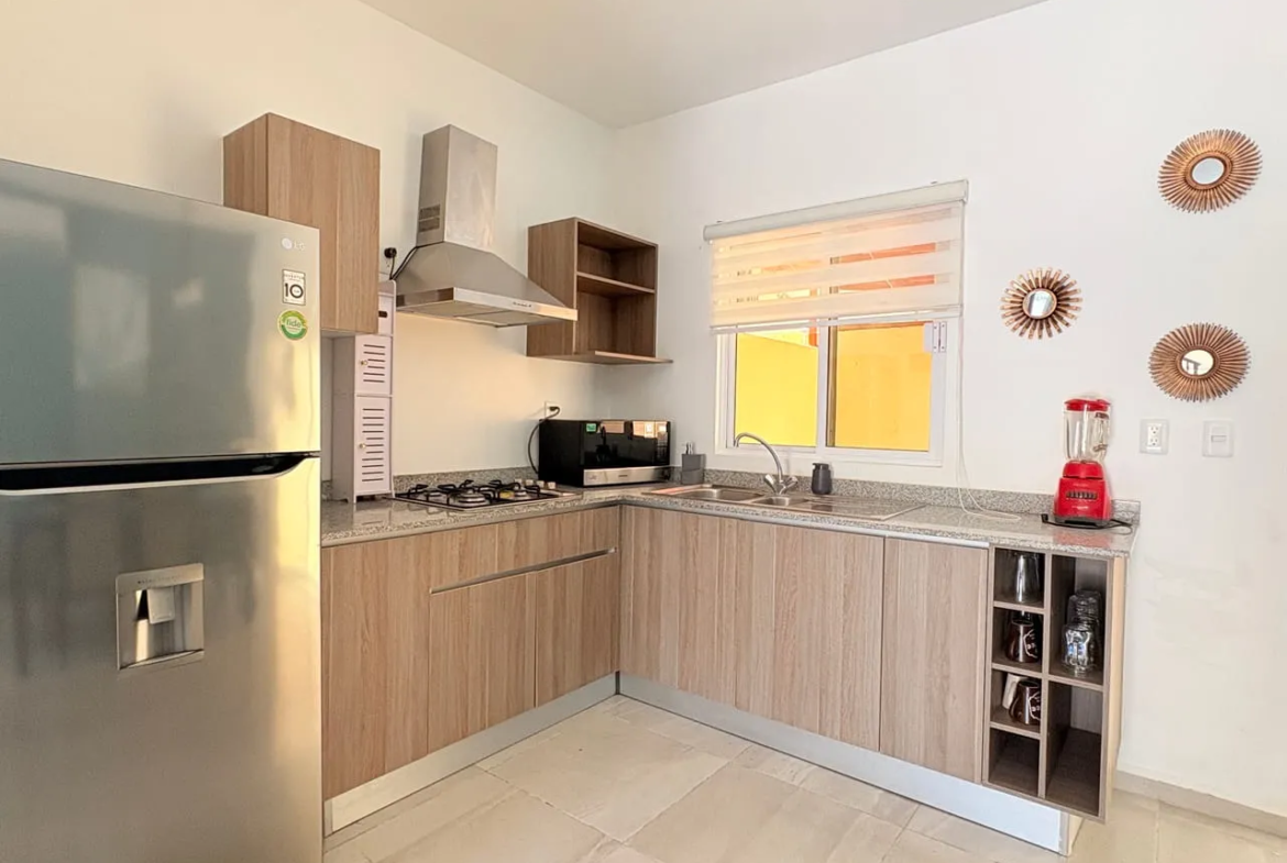Casa 2 Recamaras en Renta Amueblada Jardines de Mayakoba | Privada Tayrona 2