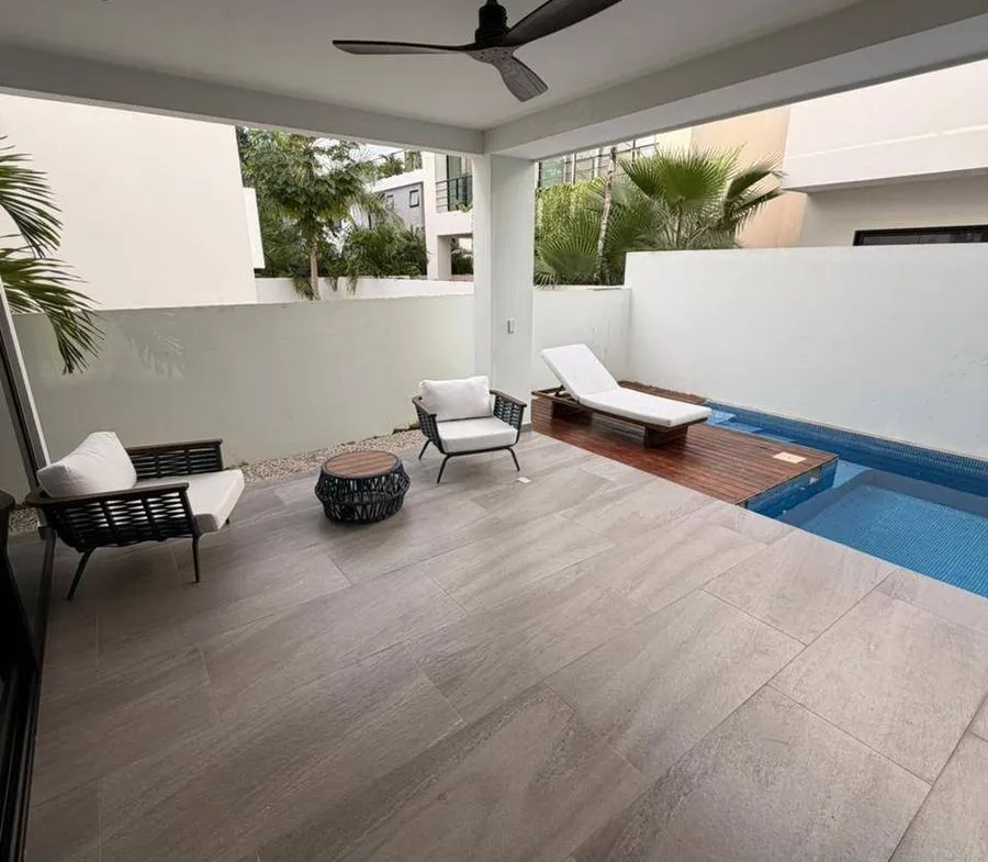 Casa 3 Recamaras en Renta Amueblada en Senderos Sur Mayakoba