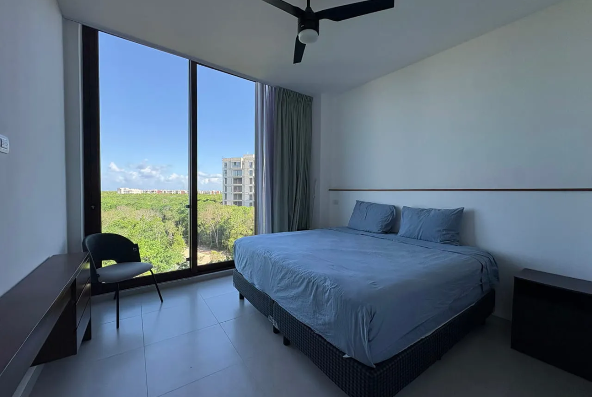Departamento 2 Recamaras en Renta Amueblado | Bosques de Mayakoba Playa del Carmen