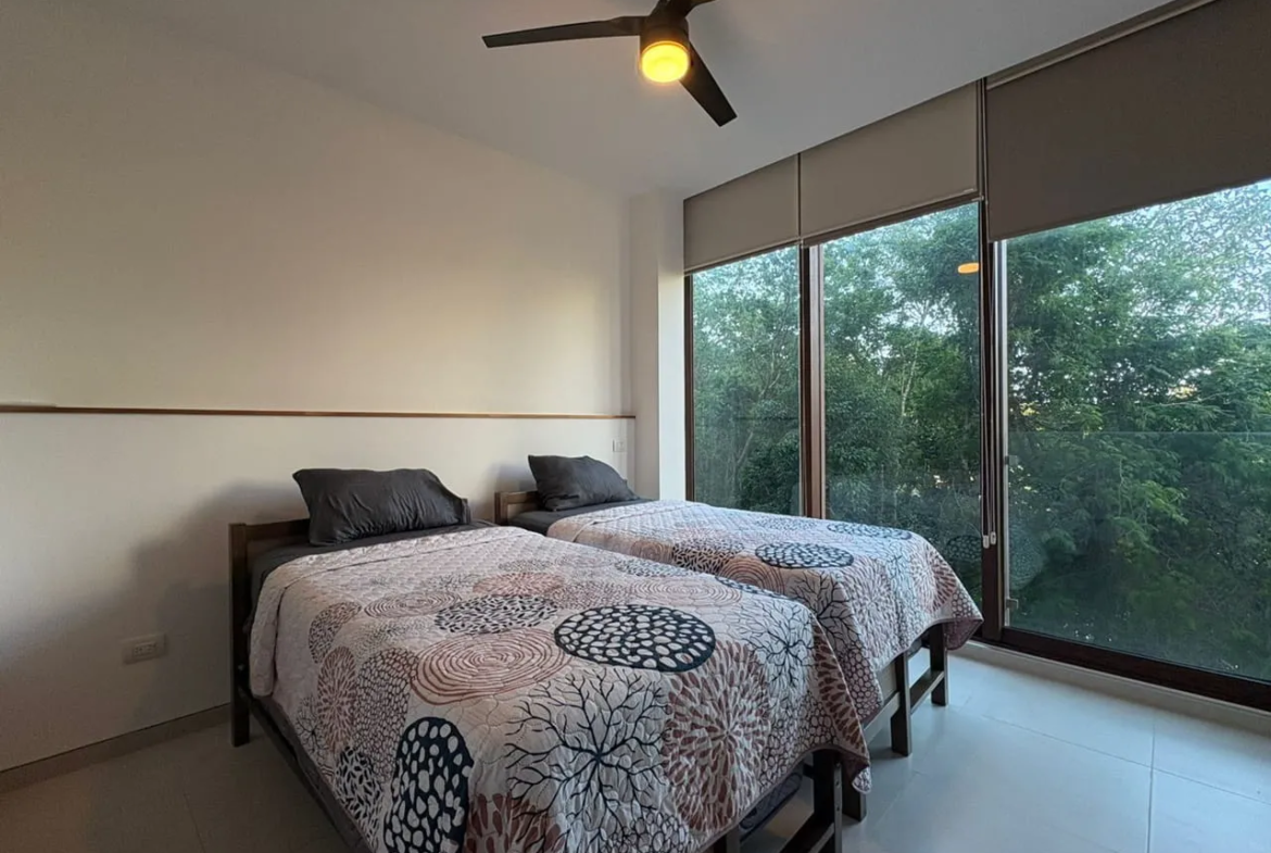 Apartamento 2 Recamaras en Renta Amueblado | Bosques de Mayakoba Playa del Carmen