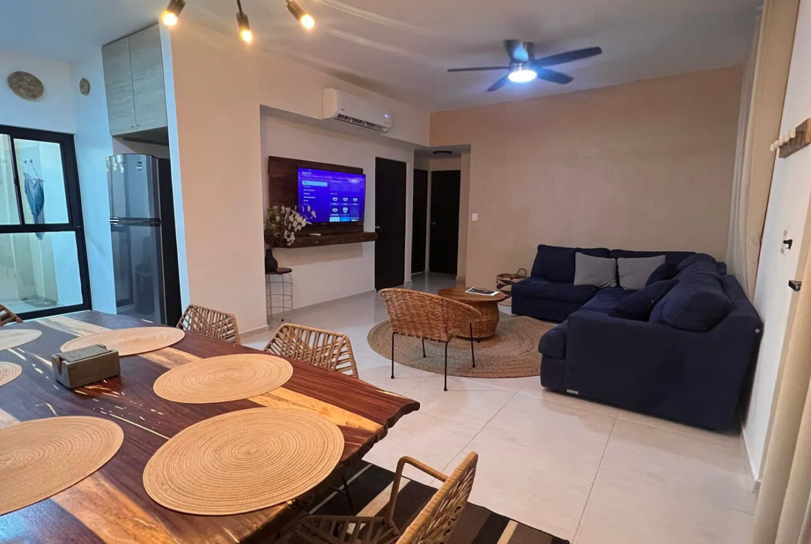 Departamento 3 Recamaras en Renta | Jardines de Mayakoba | Privada Rapanui