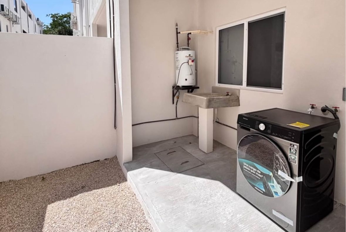 Departamento Amueblado de 3 Recámaras en Renta en Quimbaya 2, Jardines de Ciudad Mayakoba