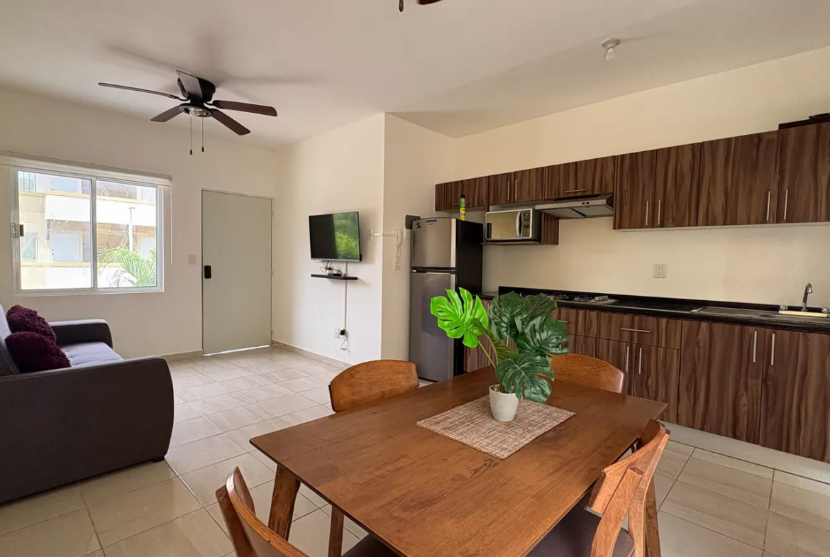 Departamento de 3 Recámaras en Renta en Roraima 1, Jardines de Ciudad Mayakoba