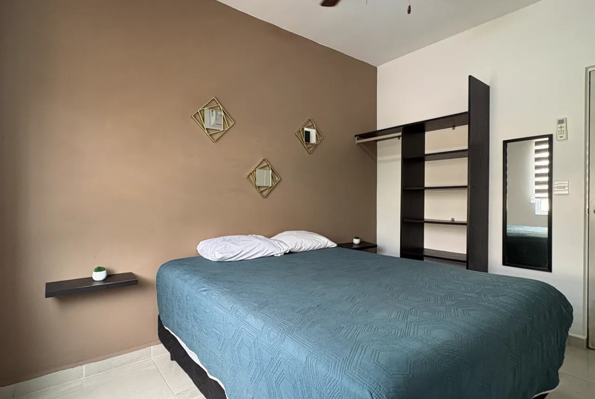 Departamento de 3 Recámaras en Renta en Roraima 1, Jardines de Ciudad Mayakoba
