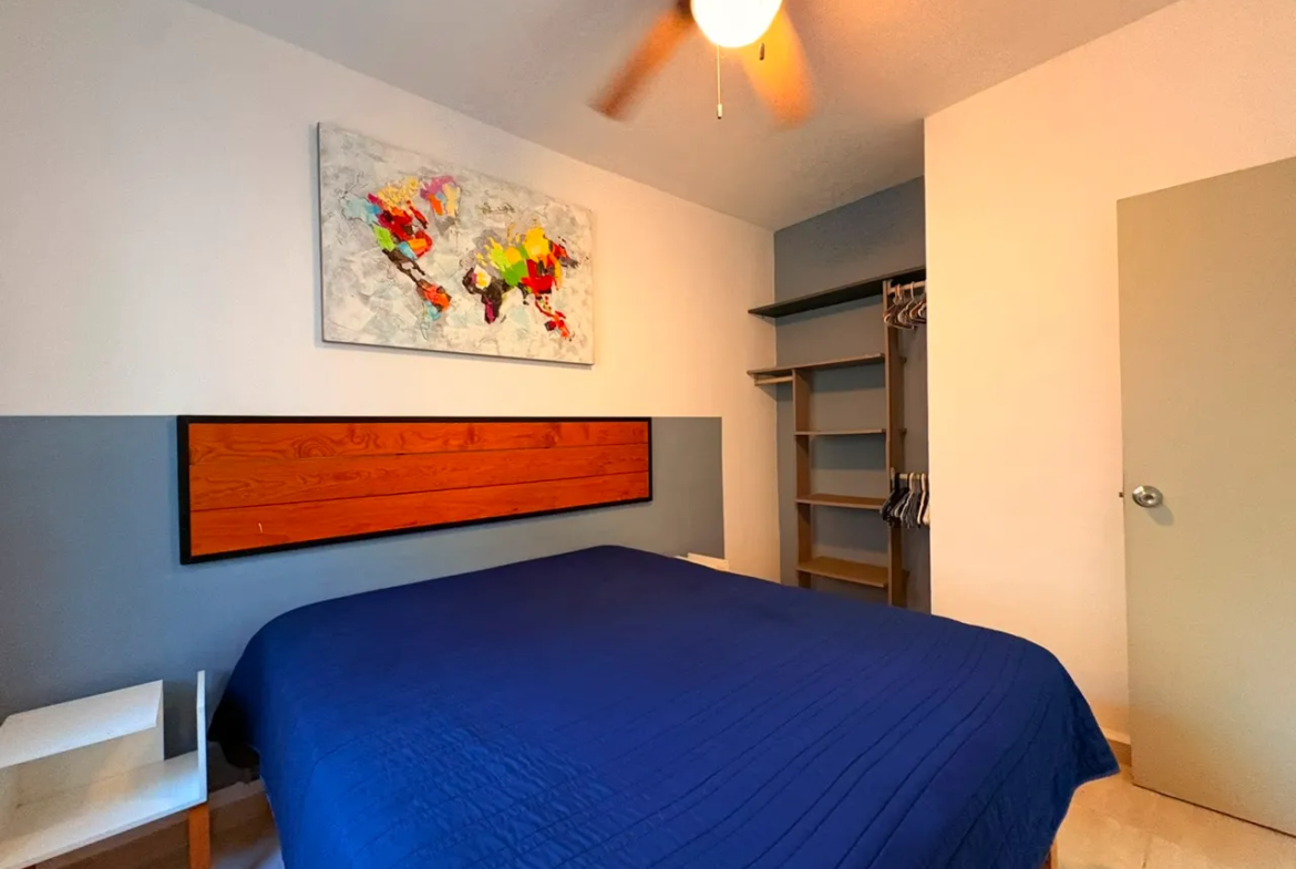 Departamento Amueblado de 2 Recámaras en Renta en Circeo I, Jardines de Ciudad Mayakoba