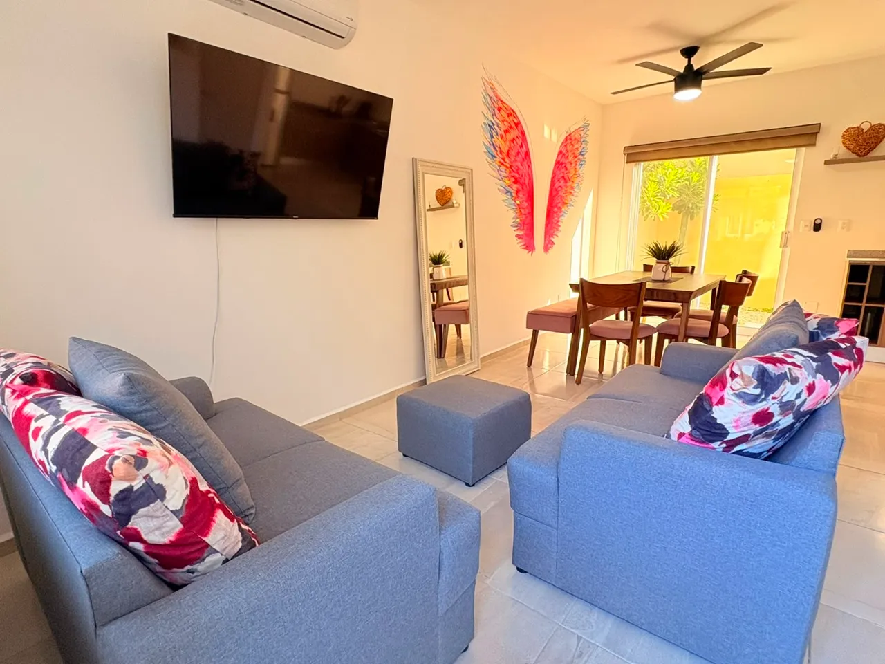 Casa de 2 Recámaras en Renta en Jardines de Ciudad Mayakoba | Privada Tayrona 2