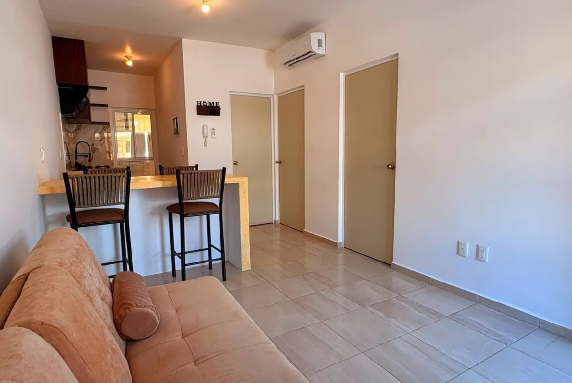 Departamento de 2 Recámaras en Renta en Terre 1, Jardines de Ciudad Mayakoba